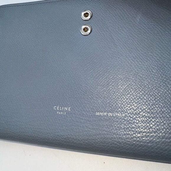 Celine Grained Calfskin Medium Multifunction Strap Wallet - Picture 12 of 12